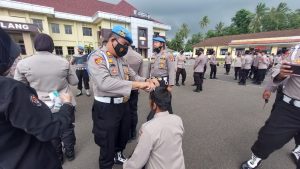 Cegah Pelanggaran Disiplin, Provos Polda Banten Gaktibplin di Polres Pandeglang