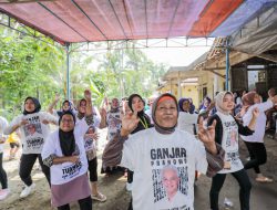 Mak Ganjar Tebar Inspirasi Sehat ke Ratusan Lansia di Banten Lewat Senam Bersama