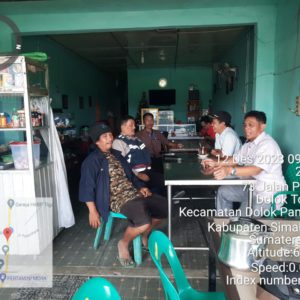 Polsek Dolok Panribuan Gencarkan Sosialisasi Kampung Bebas Narkoba di Dusun I Kampung Huta Gareja