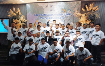 Kesit Budi Handoyo dan Yusuf Muhamad Said Deklarasi Siap Pimpin PWI Jaya 2024-2029