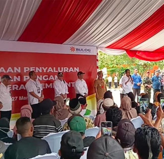 Presiden Joko Widodo Tinjau Logistik Bulog dan RSUD
