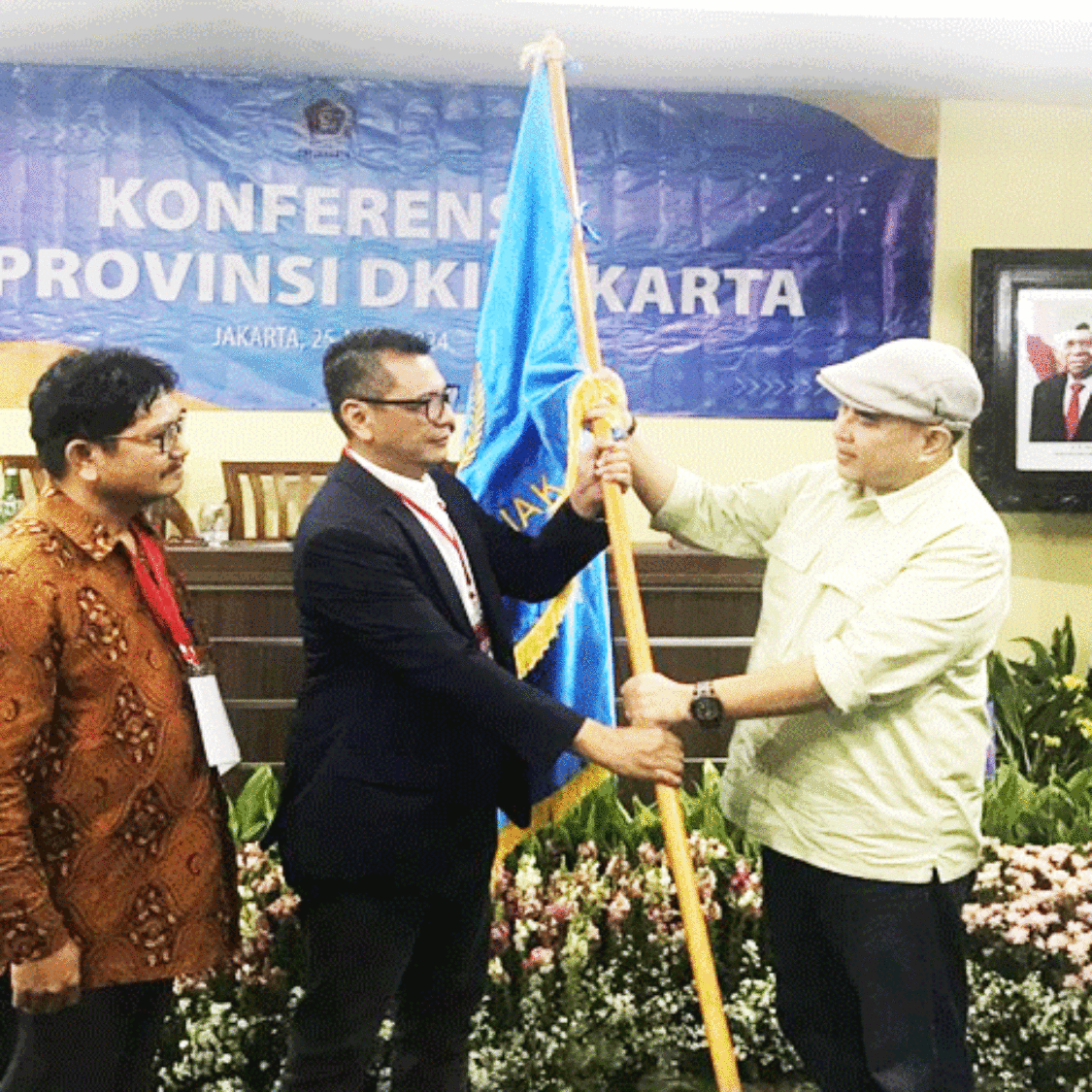 Kesit Budi Handoyo Memenangkan Konferensi PWI DKI Jakarta dengan Raihan 168 Suara