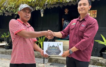 PTPN IV Regional 4, Bangun Tempat Wudhu di Masjid Tuo Kabupaten Solok