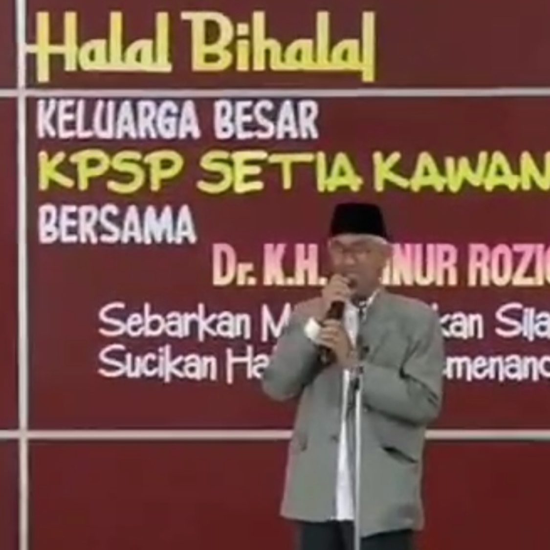 Gelar Halal Bihalal KPSP Setia Kawan Hadirkan Kyai Kondang Malang