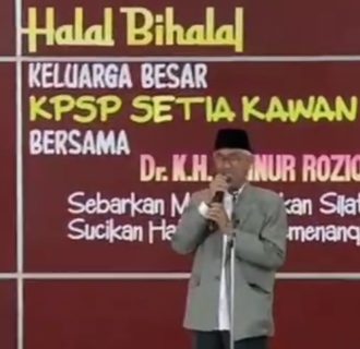 Gelar Halal Bihalal KPSP Setia Kawan Hadirkan Kyai Kondang Malang