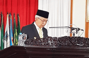 H.Mawardi Yahya Berikan Pendapat Terhadap 2 (Dua) Raperda Inisiatif DPRD Provinsi Sumatera Selatan