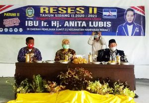 Anggota DPRD Sumatera Utara Reses ke Desa Bulu Cina