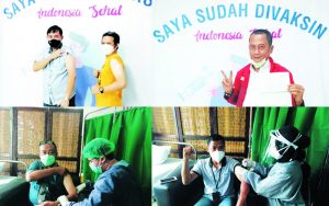 Puluhan Anggota PWI Kabupaten Bandung Ikuti Vaksinasi Covid-19