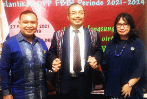 Ketua Umum DPP FBBI Terpilih, Dr Ronsen Mangatas Pasaribu, SH, MM di Lantik