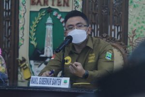 Rapim Penanganan Covid-19, Wagub Banten: Angka Kasusnya Turun Signifikan