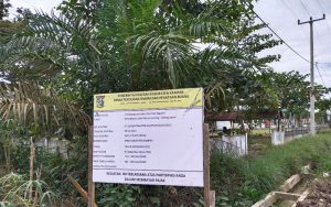 Proyek Pembangunan Peningkatan Jalan Danau Lancang-Tebing Lestari Diduga Gunakan Konsultan Siluman