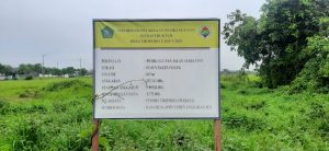 Pembangunan Jalan Akses ke TPST Desa Tropodo Kecamatan Krian Diduga Mark-up