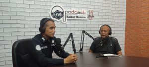 Kabid Humas Polda Banten Sampaikan Hotline Pengaduan Korupsi Saat Podcast di Kabar Banten