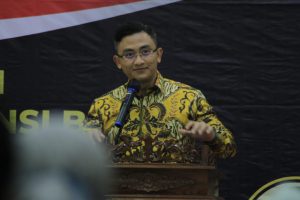 Andika Tugaskan AMPI Banten Rangkul Milenial untuk Target Golkar di 2024