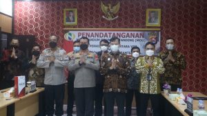 Kapolda Banten Tandatangani MoU Pengamanan Dengan Obvitnas PTPN VIII