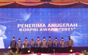 Jrengg!! Kota Depok Meraih Penghargaan Korpri Award 2021