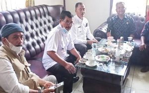 Wali Nagari Menerima Kunjungan Camat Lubuak Gadang dan Sungai Batang Hari