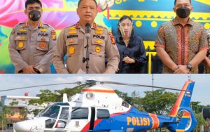 Polda Riau Mendapat Bantuan Helikopter dari Mabes Polri Perkuat Patroli Udara Atasi Illegal Logging