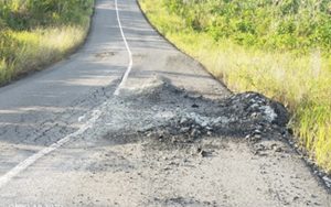 Diduga Asal Jadi, Jalan Kuala Kurun-Linau-Tumbang Jutuh Senilai Ratusan Milyar Tak Bisa Dinikmati 