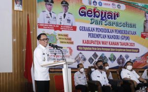 Raden Adipati Surya Hadiri GP3M Kabupaten Way Kanan Tahun 2021