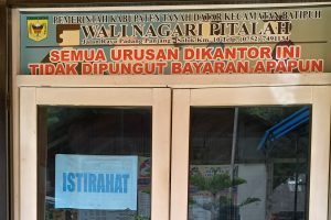 Suharmi Walinagari Pitalah Bungkam, Pembangunan Irigasi Di Duga Mark Up