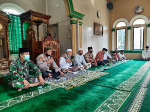 Kapolsek Bojong Hadiri Pengajian di Mesjid Nurul Huda