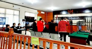 Sidang PK AKBP Mindo di PN Pekanbaru, Pelaku Pembunuh Meminta Maaf 
