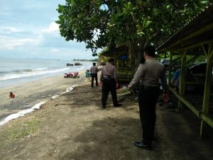 Jamin Keamanan Saat Nataru, Ditpamobvit Polda Banten Patroli Tempat Wisata