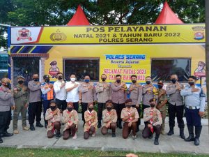 Irwasda Polda Banten Laksanakan Pengecekan Pos Pam Ops Lilin Maung