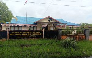 Kantor Transmigrasi dan Tenaga Kerja Ketapang Diduga Dibobol Maling, Satu Laptop Raib