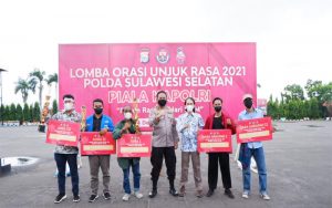 Peringati Hari HAM Sedunia, Polda Sulsel Gelar Lomba Unjuk Rasa, Ini Hasilnya