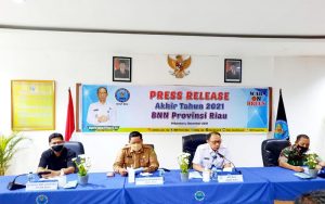Press Release Akhir Tahun 2021 BNNP Riau