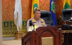 Sampaikan Pidato di Sidang Paripurna DPRD, Irjen Agung Setia: Terima kasih Masyarakat Riau