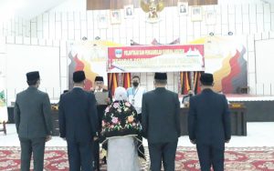 Bupati H Khairunas Kabupaten Solok Selatan, Lantik Lima Pejabat Dinas OPD Pratama