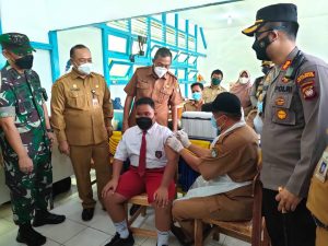 Dandim Ketapang Dorong Percepatan Vaksinasi Covid-19 Untuk Anak