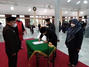 204 Pejabat Esselon III Pemkab Pandeglang Dilantik