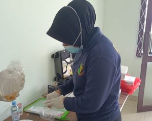 Kunjungan Kerja Wapres RI di Tanara, Biddokkes Polda Banten Laksanakan Food Safety