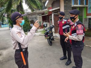 Ditsamapta Polda Banten Lakukan Himbauan Melalui Patroli 