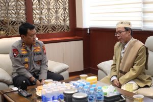 Kapolda Menerima Kunjungan Silaturahmi Ketua MUI Provinsi Banten