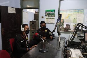 Sosialisasi Penerimaan SIPSS Polri, Humas Talk Show di Radio Angkasa