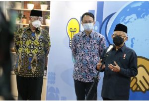 Gubernur WH Sambut Wapres KH Ma’ruf Amin Saat Meresmikan Ekosistem Global Halal Hub 