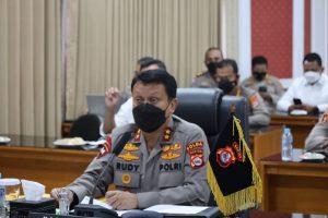 Kapolda Banten Pimpin Anev Minggu ke-4 Bulan Januari Bidang Operasional