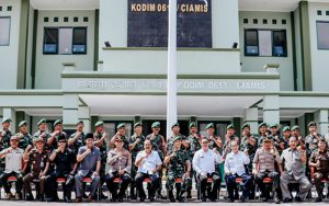 Peran Serta Dua Kepala Daerah Wujudkan Renovasi Makodim 0613 Ciamis