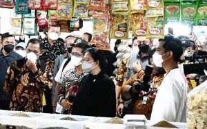 Pasca di Bangun Akibat Kebakaran, Pasar Legi Solo Diresmikan Ketua DPR RI