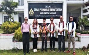 Audensi Panitia Perayaan Taon Baru Batak ke Kantor DPRD Samosir