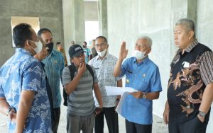 Bupati Tinjau Langsung Pembangunan MPP Kabupaten Asahan
