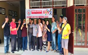 Peringati HPN 2022, Jurnalis Belitung Santuni Anak Yatim Piatu dan Janda Miskin