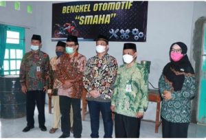 Walikota Pekalongan:  SMA Hasyim Asy’ari Pekalongan Memiliki Bengkel Otomotif