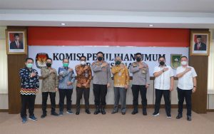 Kapolda Jalin Koordinasi Dengan KPU Riau Persiapan Perhelatan Nasional Pemilu 2024