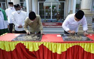 Bupati Asahan Resmikan Masjid Jami’ Al-Abror di Desa Mekar Sari